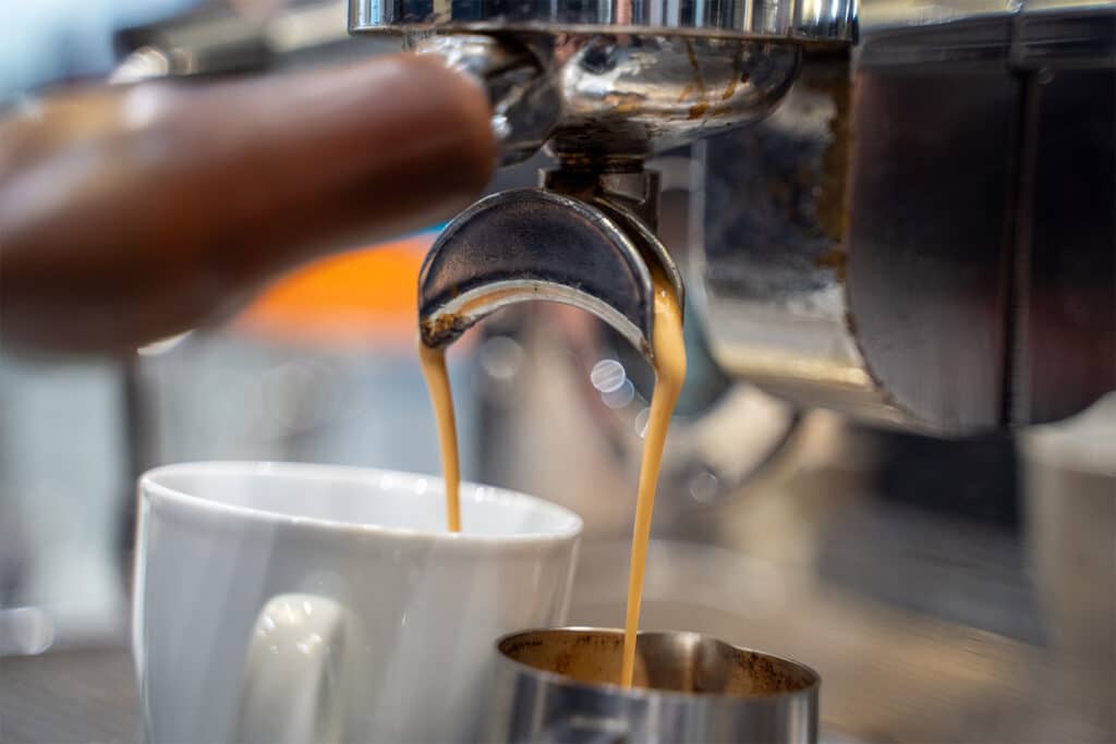 Kaffeespezialitäten auf der südback 2022 in Stuttgart
