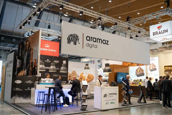 südback Messe 2022 - Stuttgart für das Bäckerhandwerk - Messestand Aramaz Digital